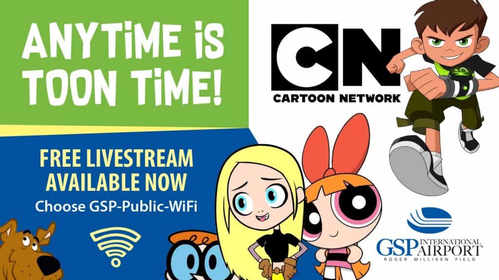 Cartoon Network graphic. Click for free livestream