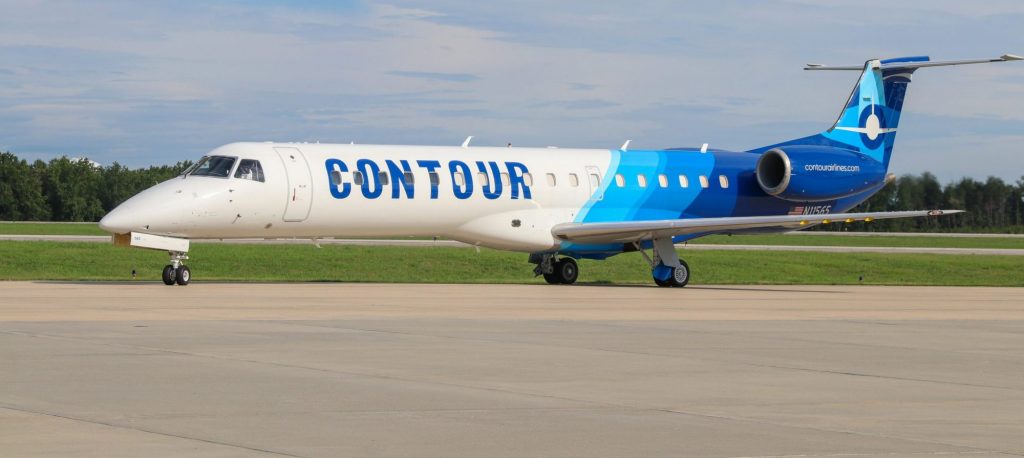 Contour Airlines lands at GSP 1 scaled e1629383431550
