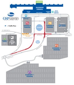 Parking - Greenville-Spartanburg International Airport (GSP) | South ...