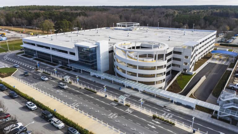 Image of parking garage C exterior