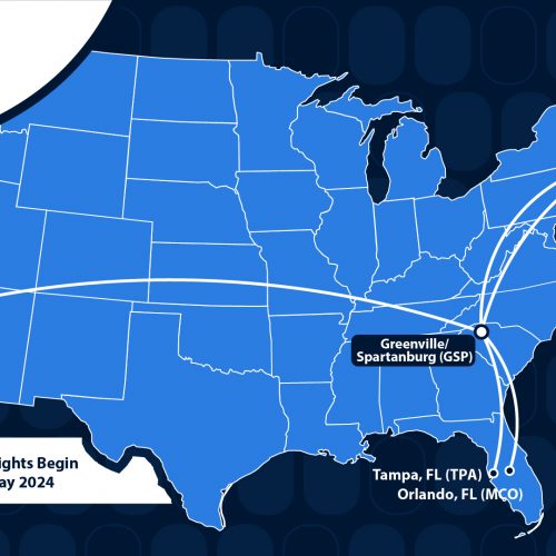 Breeze adds LAX. BDL, PVD, MCO, and TPA routes