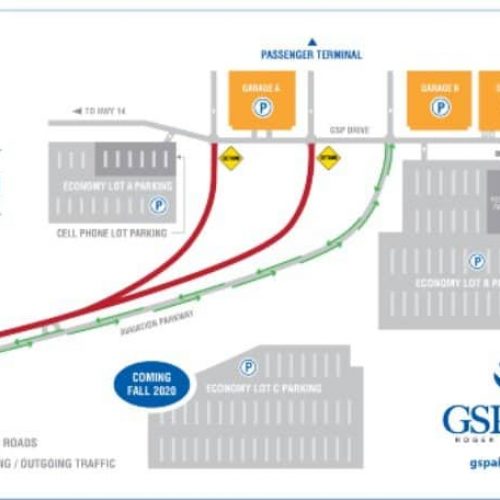 GSP Road Construction Map